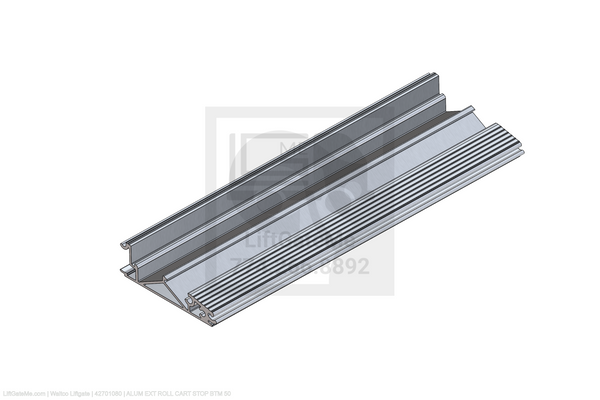 Waltco Liftgate Part Number 42701080 | alum ext roll cart stop btm 50