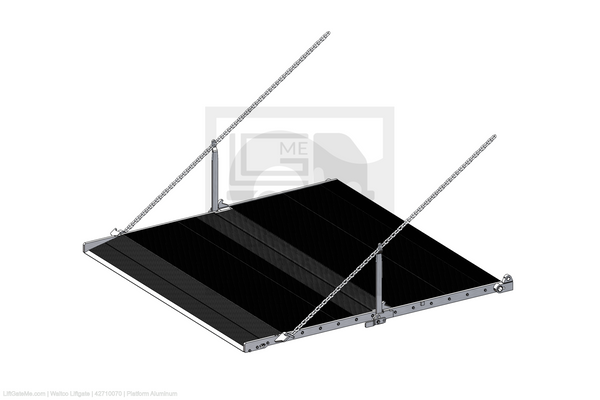 This is an image for a Waltco liftgate Platform Aluminum