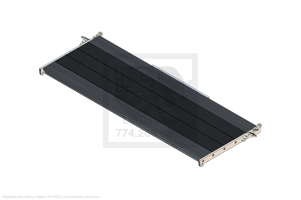 This is an image for a Waltco liftgate Deck Extension, Aluminum
