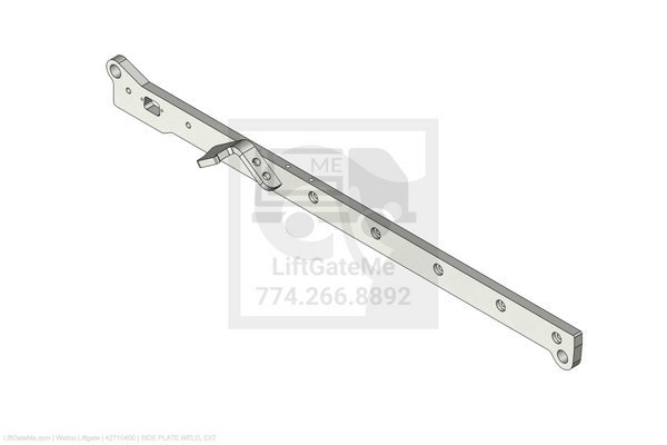 Waltco Liftgate Part Number 42710400 | side plate weld, ext