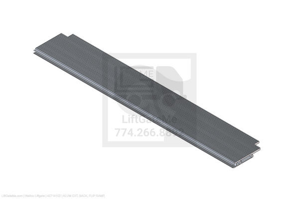 Waltco Liftgate Part Number 42714102 | alum ext, back, flip ramp,