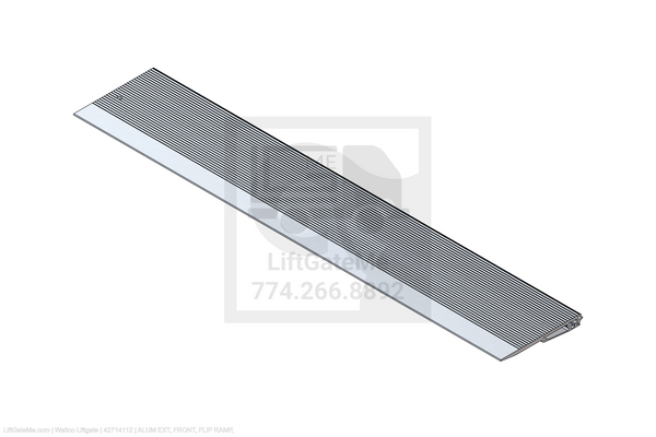 Waltco Liftgate Part Number 42714112 | alum ext, front, flip ramp,