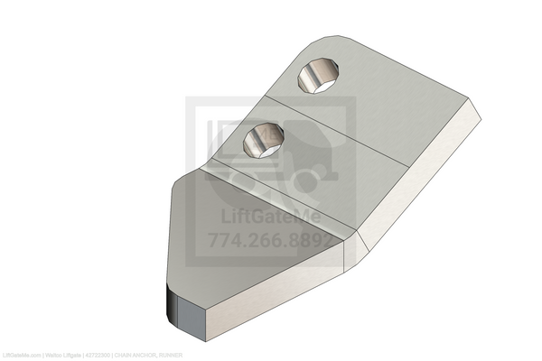 Waltco Liftgate Part Number 42722300 | chain anchor, runner