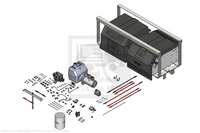 This is an image for a Waltco liftgate Pump Box Comp, Wdv, Single
