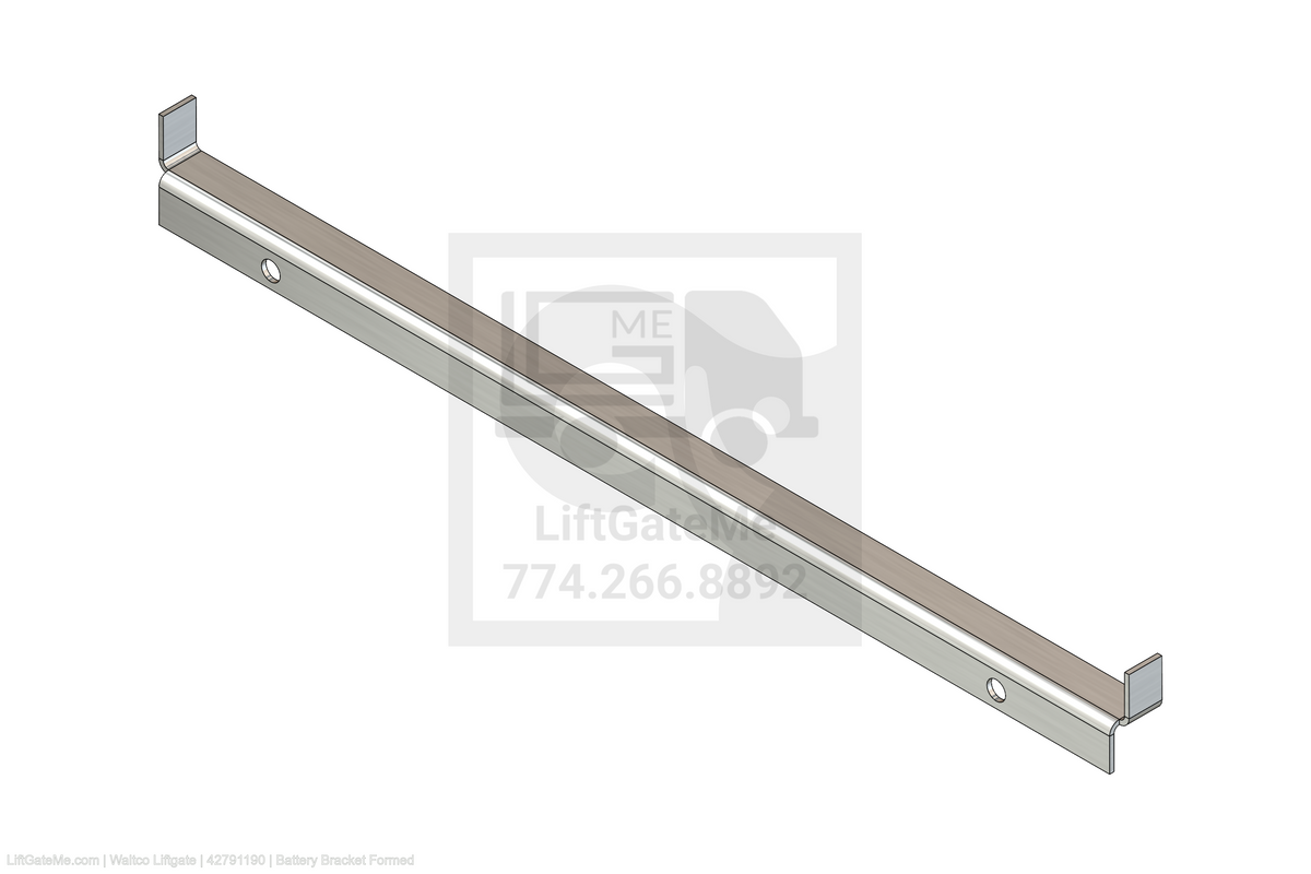 This is an image for a Waltco liftgate Battery Bracket Formed