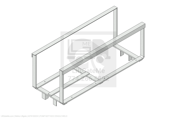 Waltco Liftgate Part Number 42791300gv | pump batt box cradle weld