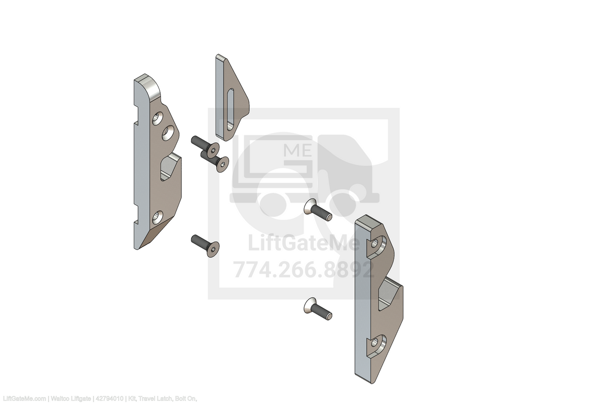 This is an image for a Waltco liftgate Kit, Travel Latch, Bolt On,