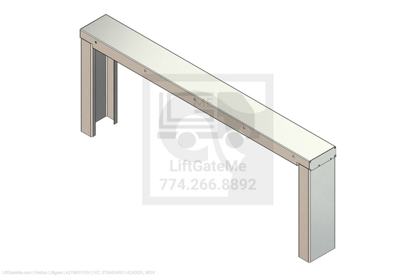 Waltco Liftgate Part Number 42796011gv | kit, standard header, wdv