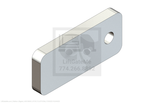 Waltco Liftgate Part Number 43016605 | stop, platform, forked runner