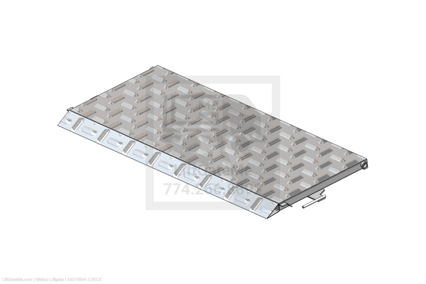 Waltco Liftgate Part Number 43016844 | deck
