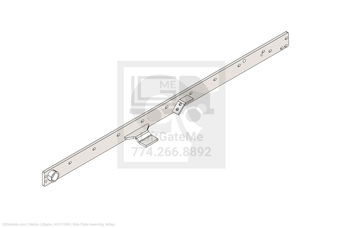 This is an image for a Waltco liftgate Side Plate Assembly, Mdlap
