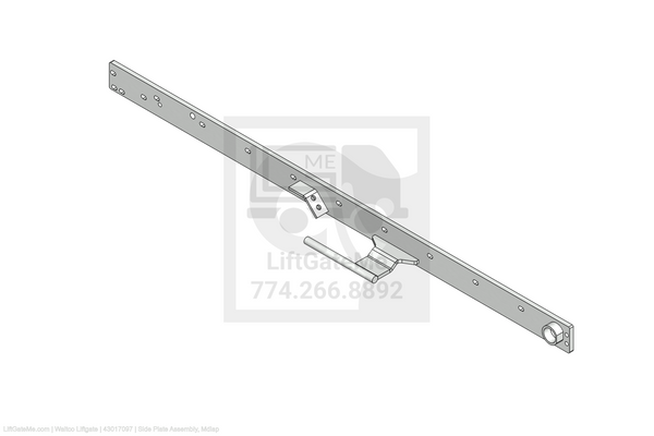 This is an image for a Waltco liftgate Side Plate Assembly, Mdlap