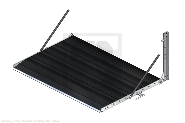 This is an image for a Waltco liftgate Mdlap, 48X89+12 Fixed