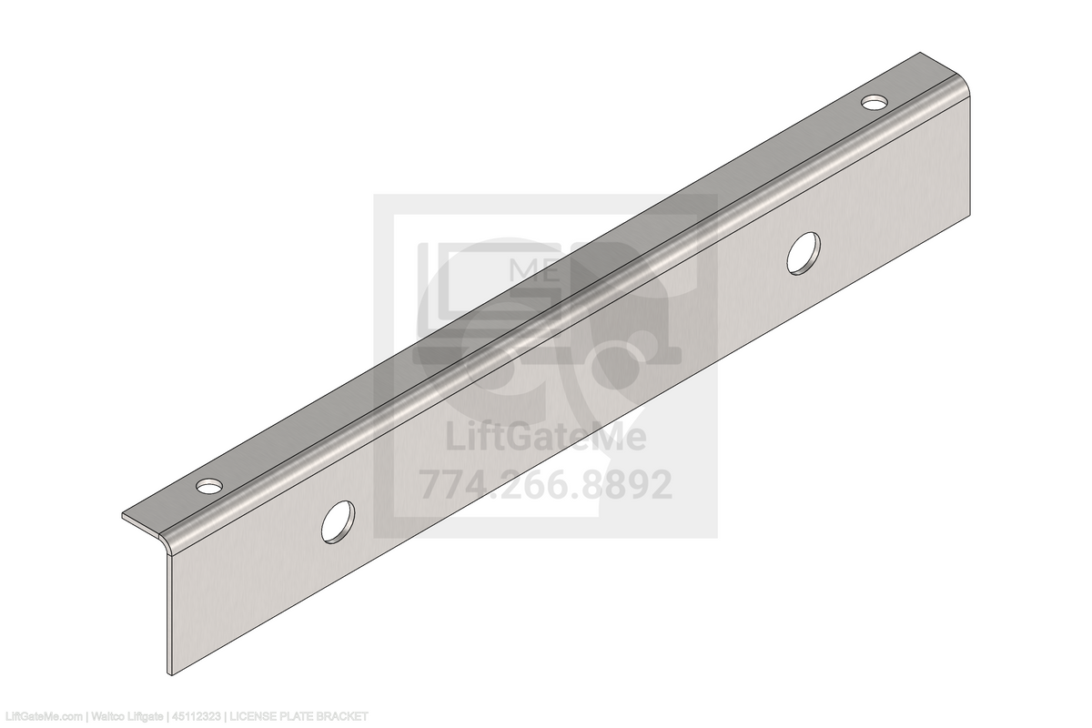 Waltco Liftgate Part Number 45112323 | license plate bracket