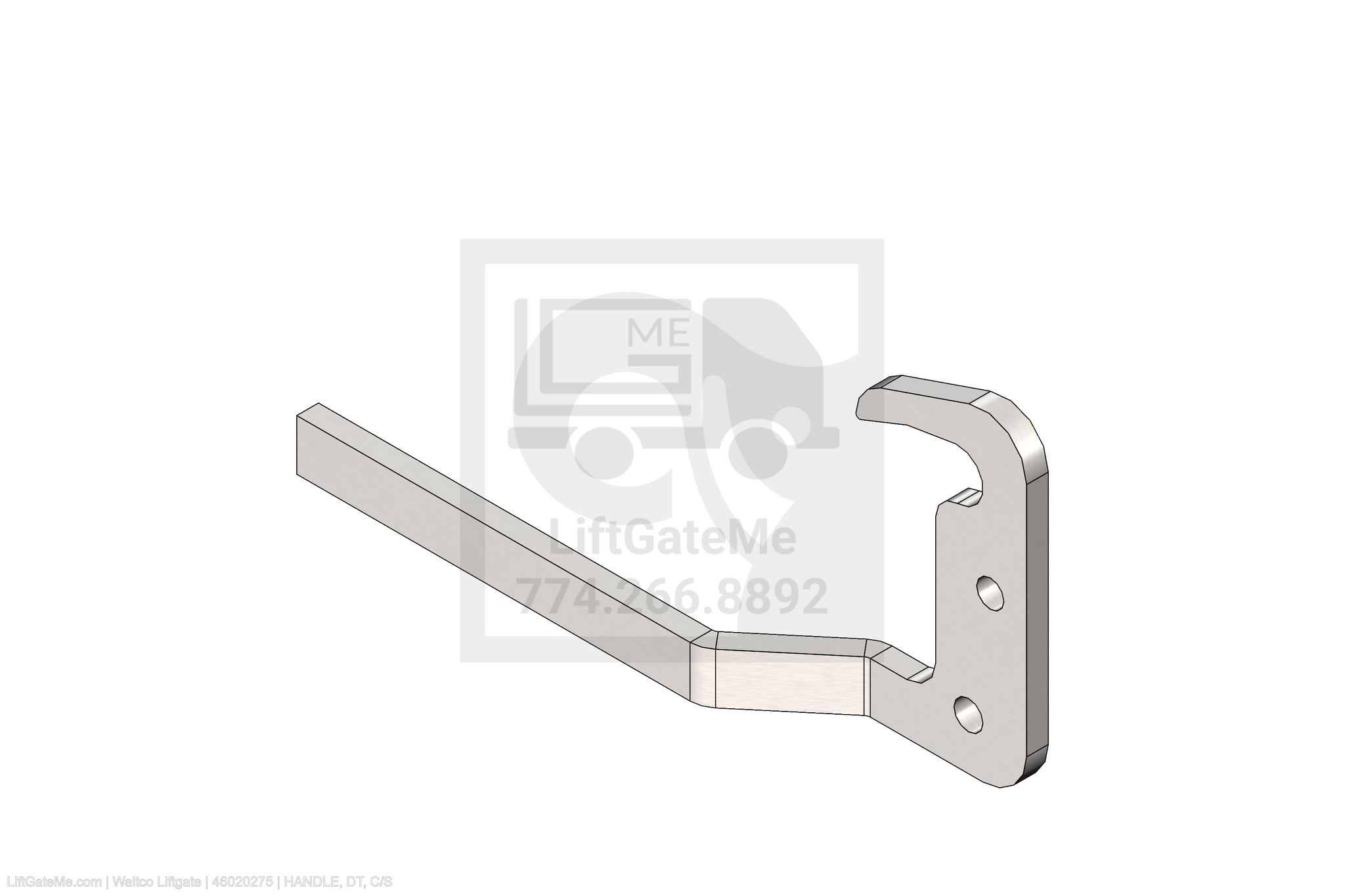 Waltco Liftgate Part Number 46020275 | handle, dt, c/s