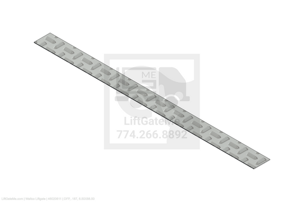 Waltco Liftgate Part Number 46020611 | dfp, .187, 6.50x88.50