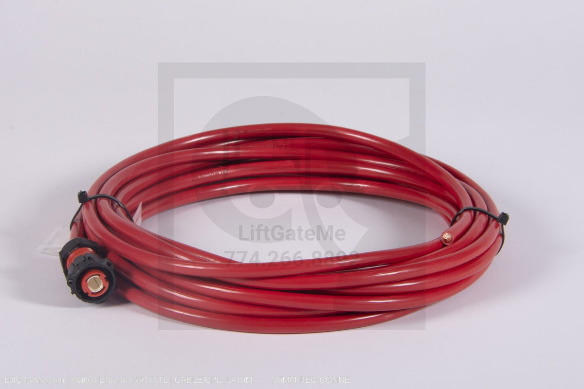Waltco Liftgate Part Number 55178tl | cable cpl. l=10m         35mm red conne