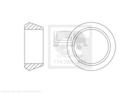 Waltco Liftgate Part Number 75082873 | sleeve, delrin