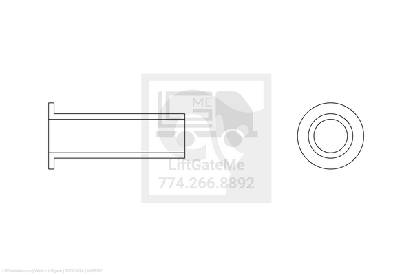 Waltco Liftgate Part Number 75082874 | insert