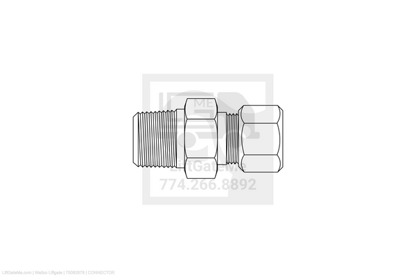 Waltco Liftgate Part Number 75082878 | connector