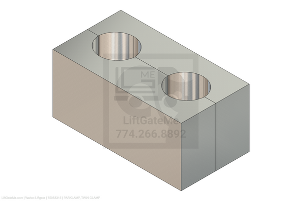 Waltco Liftgate Part Number 75083315 | parklamp, twin clamp