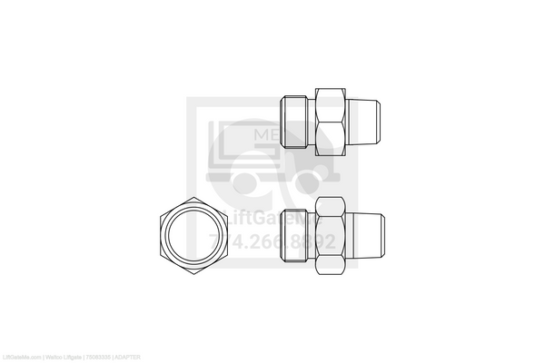 Waltco Liftgate Part Number 75083335 | adapter