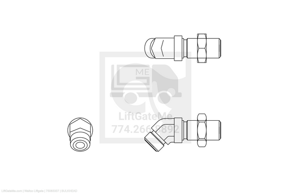 Waltco Liftgate Part Number 75083337 | bulkhead