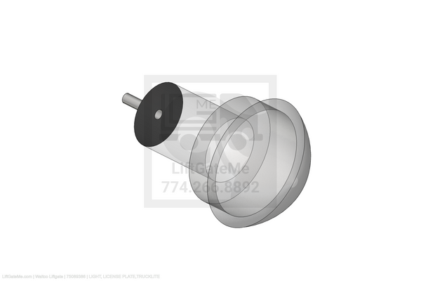 Waltco Liftgate Part Number 75089386 | light, license plate,trucklite