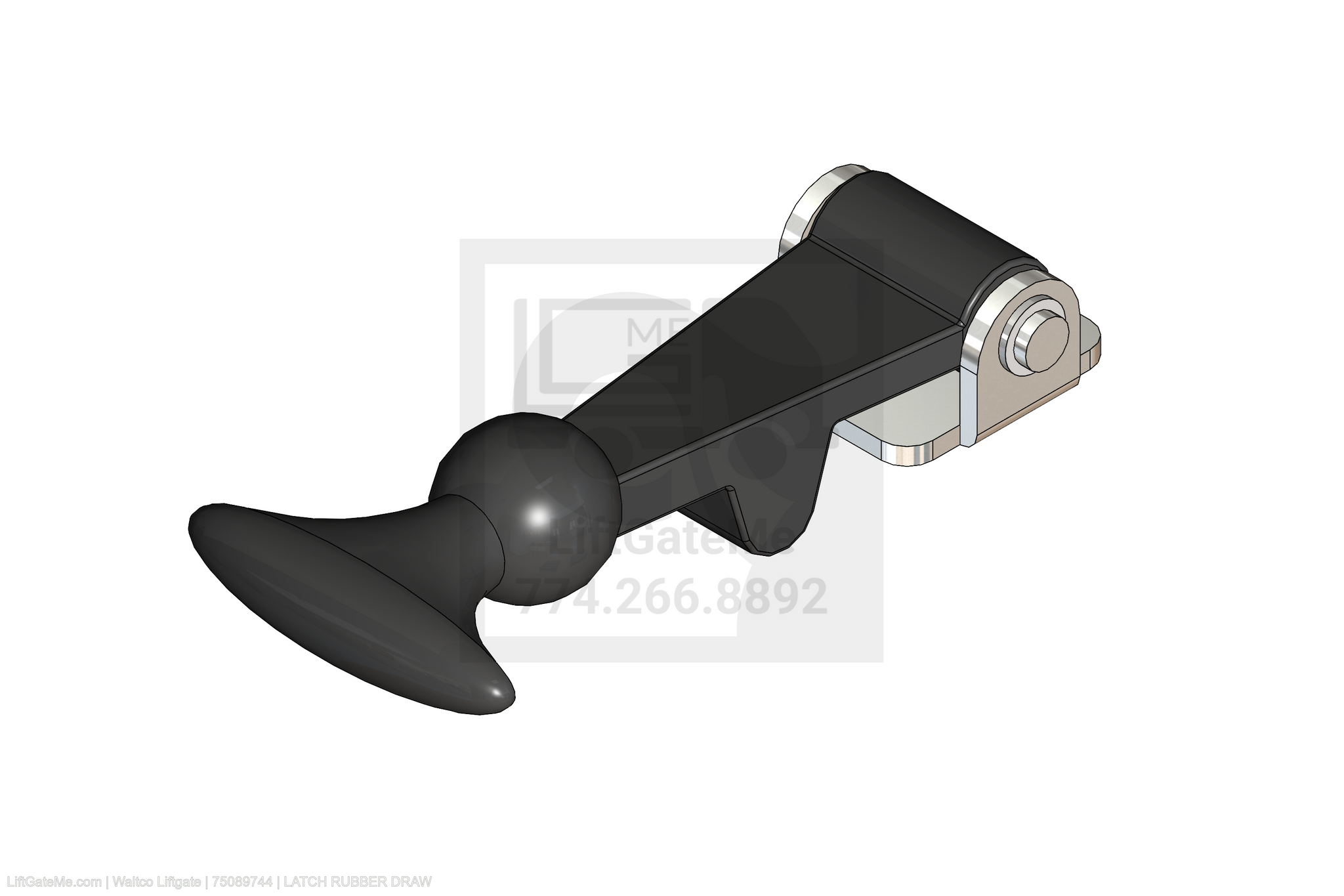 Waltco Liftgate Part Number 75089744 | latch rubber draw