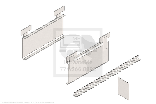 Waltco Liftgate Part Number 80000878 | kit, interface mounting