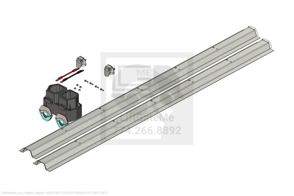 Waltco Liftgate Part Number 80001263 | trailer wiring kit, 26ft, wdv