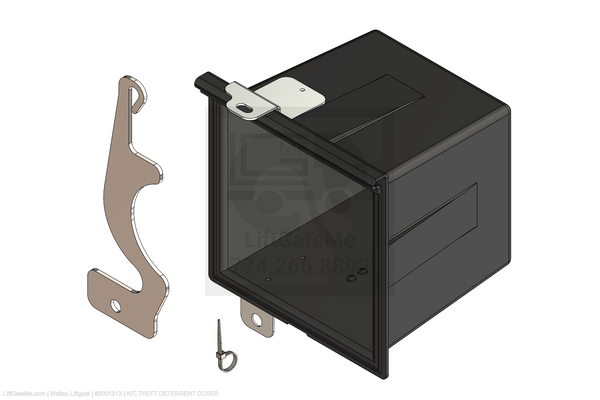 Waltco Liftgate Part Number 80001313 | kit, theft deterrent cover