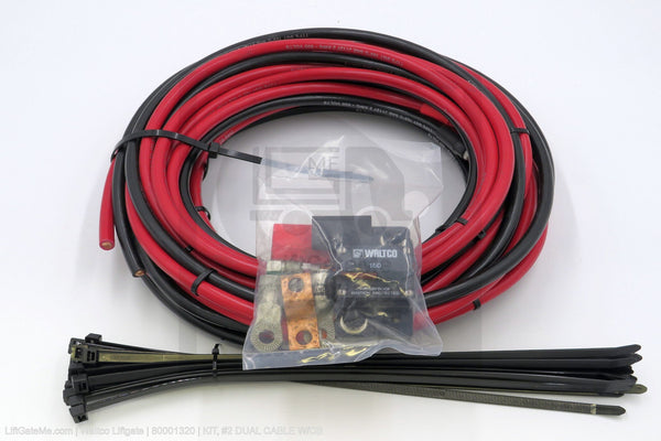 Waltco Liftgate Part Number 80001320 | kit, #2 dual cable w/cb