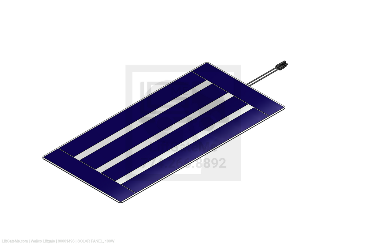 Waltco Liftgate Part Number 80001493 | solar panel, 100w