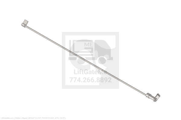 Waltco Liftgate Part Number 80004714 | kit, torsion bar, 9/16, cs stl
