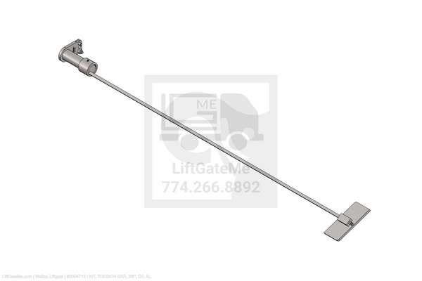 Waltco Liftgate Part Number 80004715 | kit, torsion bar, 3/8