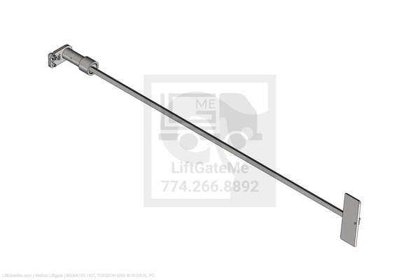 Waltco Liftgate Part Number 80004720 | kit, torsion bar 9/16 ds al pc