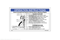 This is an image for a Waltco liftgate Mdr-Rm/Acl Operation Decal