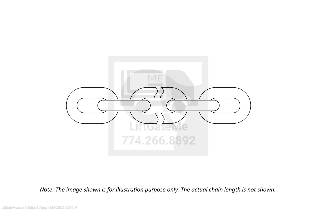 Waltco Liftgate Part Number 85803022 | chain