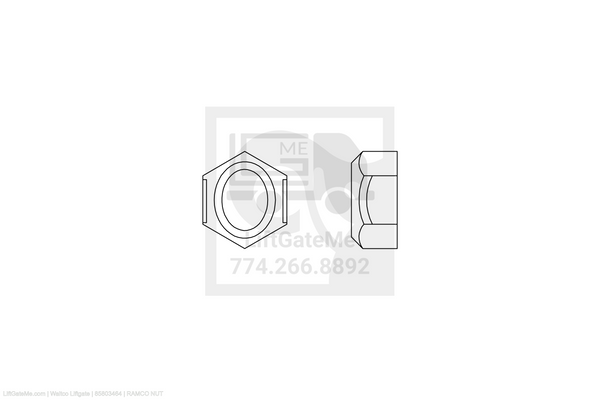 Waltco Liftgate Part Number 85803464 | ramco nut