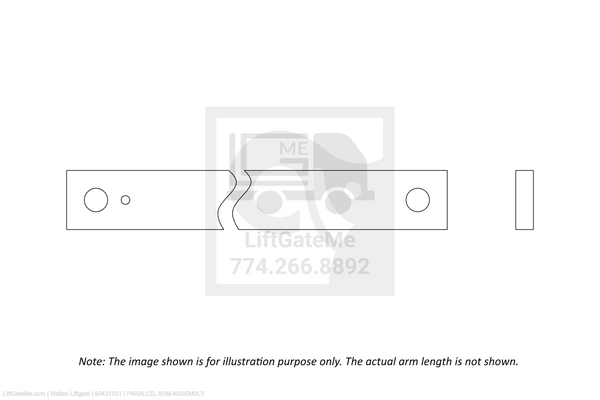 Waltco Liftgate Part Number 90431551 | parallel arm assembly