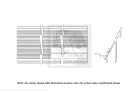 This is an image for a Waltco liftgate Al Ext Ramp 50Mmx6X88 Weld