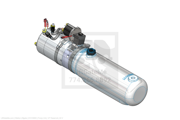 This is an image for a Waltco liftgate Pump Unit, 14