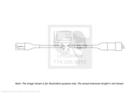 This is an image for a Waltco liftgate Extension, 3 Wire