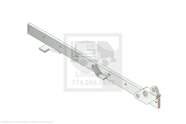 This is an image for a Waltco liftgate Side Plate Weld