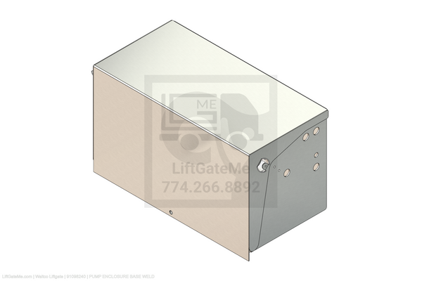 Waltco Liftgate Part Number 91098240 | pump enclosure base weld