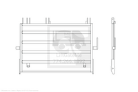 This is an image for a Waltco liftgate Deck Assembly