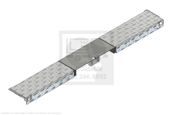 This is an image for a Waltco liftgate Bed Ext Assy, 102