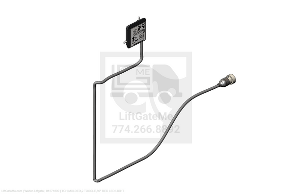 Waltco Liftgate Part Number 91271800 | tch,molded,2 toggle,60