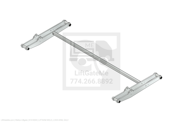 Waltco Liftgate Part Number 91318300 | liftarm weld, long arm, galv